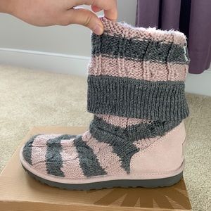 Classic Tall Stripe Cable Knit UGGS